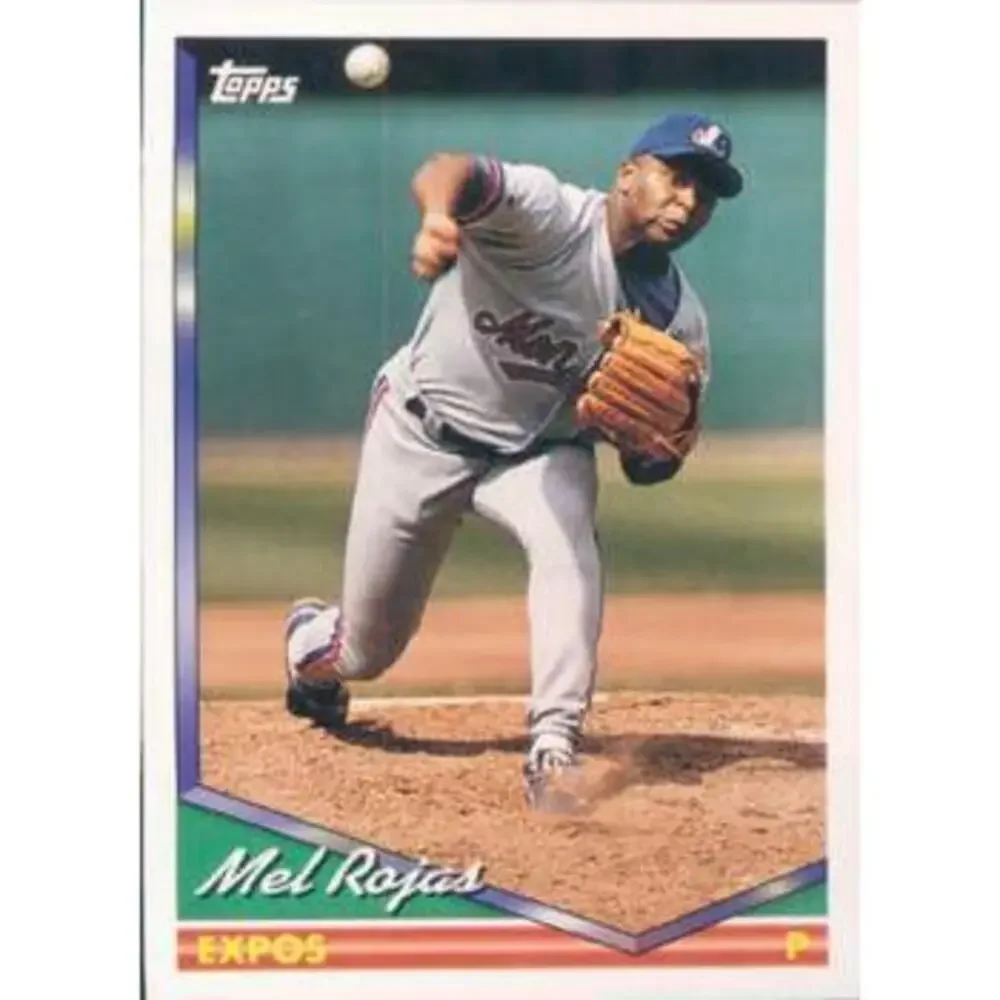 1994 Topps Mel Rojas # 78 Montreal Expos